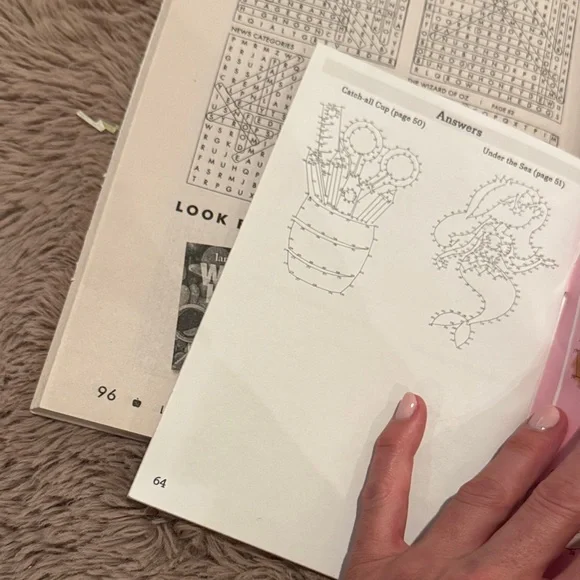 Brain Games Dot-to-Dot and Latge Print Word Hunt Puzzle Activity Books Set of 2 - Picture 5 of 8